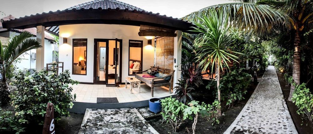 Bale Sampan Boutique Bungalows Gili Trawangan Exterior foto