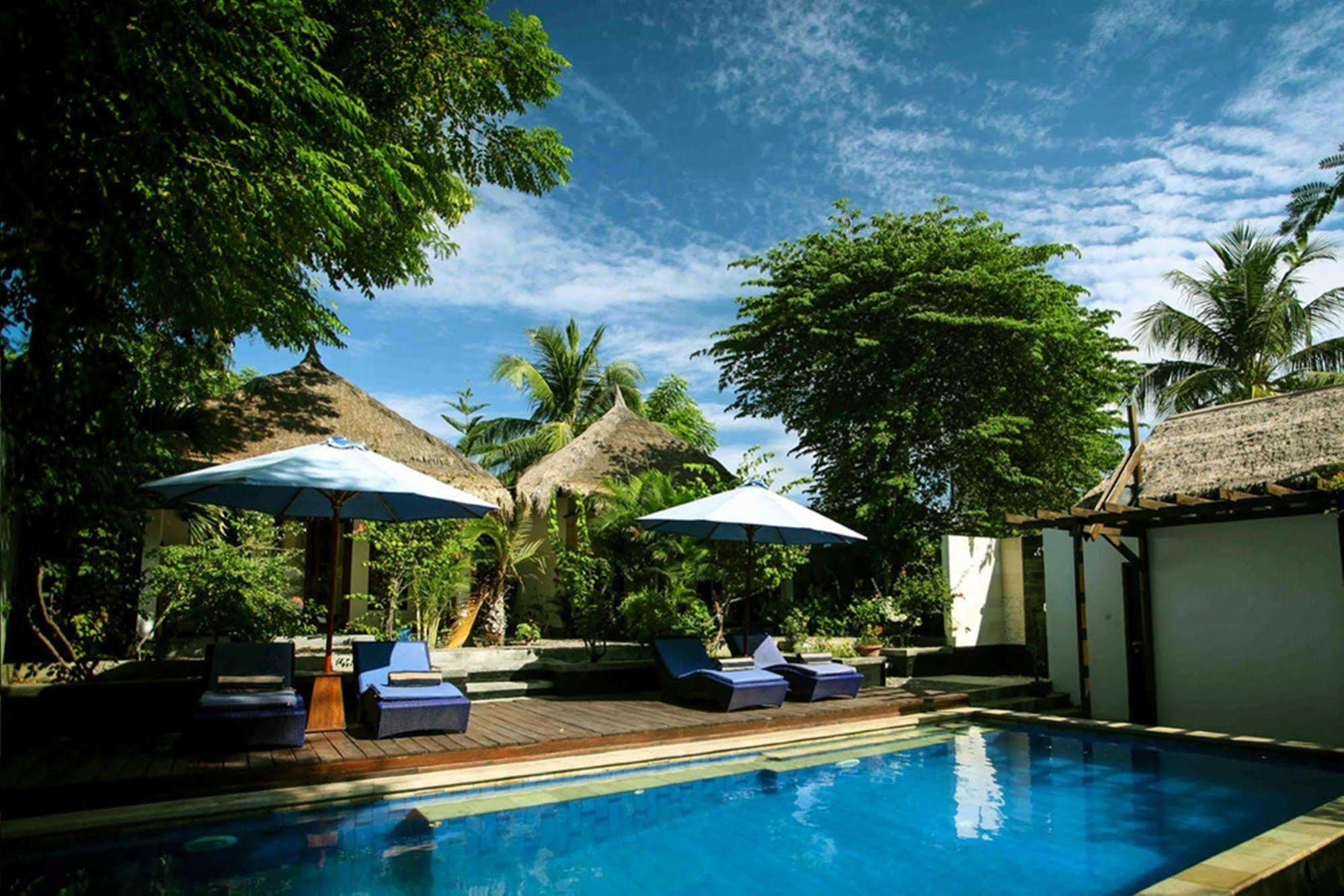 Bale Sampan Boutique Bungalows Gili Trawangan Exterior foto